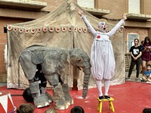 Tarde de circo en IMAGINARIA con La Maquin